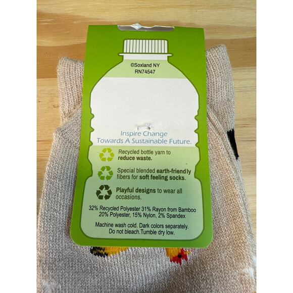 New DAVCO Womens Crew Socks Size 9-11 Chicken Roosters Hens  Great Gift Farm - Picture 6 of 8